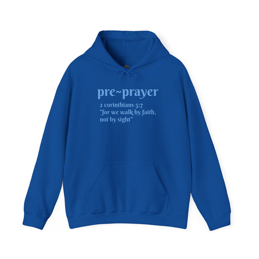 Pre~prayer Corinthians Hoodie Blue/Yellow