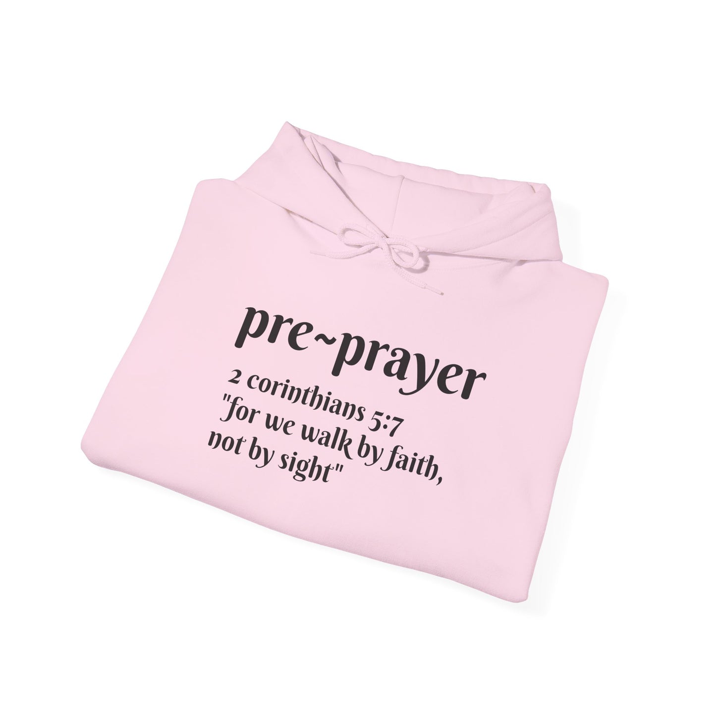 Pre~prayer Corinthians Hoodie Pink/Red