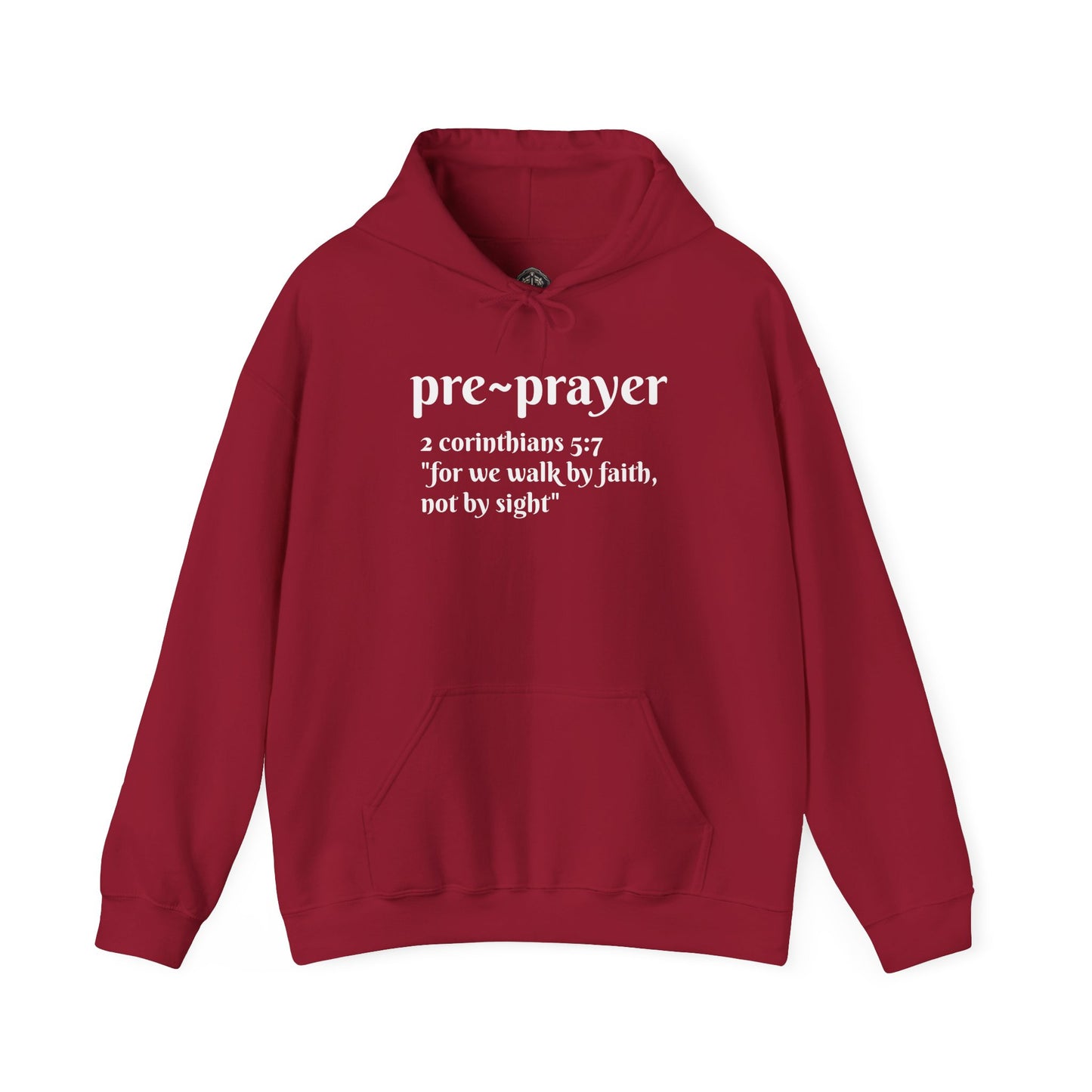 Pre~prayer Corinthians Hoodie Pink/Red