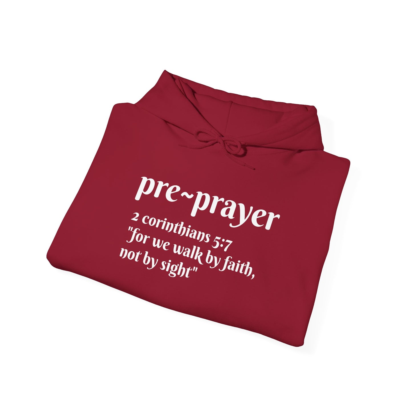 Pre~prayer Corinthians Hoodie Pink/Red